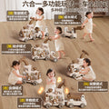 Baby multifunctional 5-in-1 walker stroller, educational anti-tip spray glider, cross-border hot-selling toy