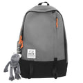 Backpack for middle school students and college students, large capacity travel bag, work clothing bag, abrasion resistant stain-resistant backpack, satchel