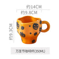 Yellow pumpkin cup - tall version