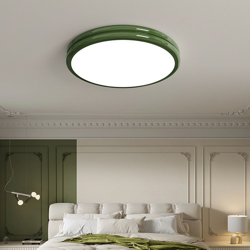 French cream wind bedroom light ceiling light full spectrum eye protection simple study light medieval Bauhaus room lighting