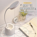 Led eye-care desk lamp usb bedside lamp rechargeable student study dormitory reading light bedroom night light cross-border gift