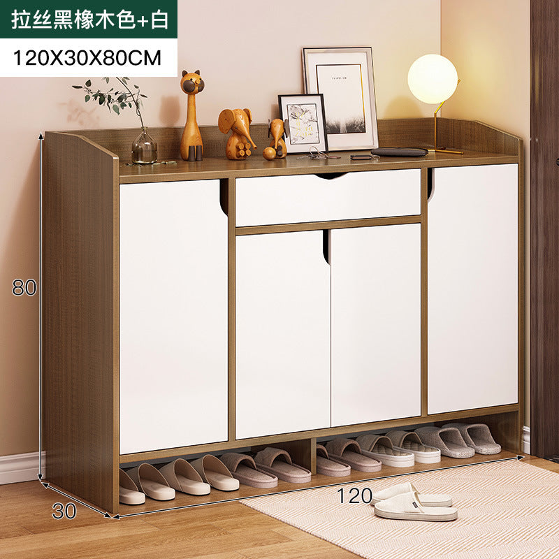 Large capacity shoe cabinet for home use - entryway, hallway, and outdoor console table all-in-one storage - new shoe rack