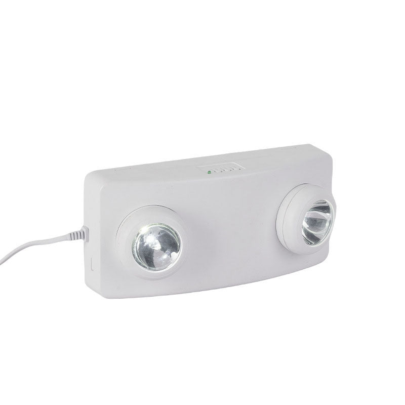 Cross-border LED fire emergency light Wall-mounted double-head light Shopping mall corridor bright flame retardant  emergency lighting