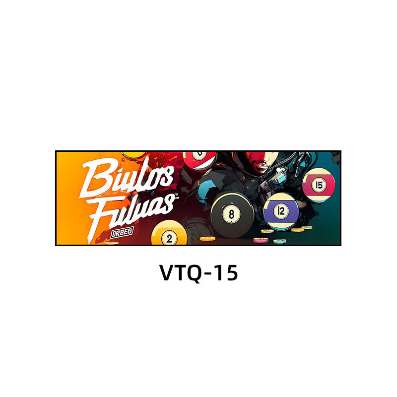 Billiard room decorative painting industrial style bar KTV box hanging painting entertainment club pool hall graffiti billiards mural