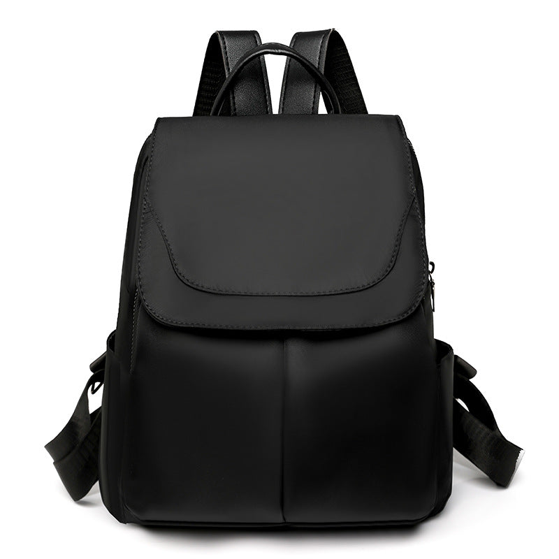 New fashionable large-capacity anti-theft backpack simple and versatile casual Oxford cloth backpack