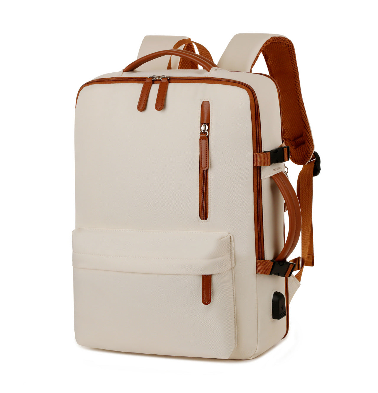 Cross-border short-distance travel backpack fashionable large-capacity computer backpack high-value college student simple schoolbag wholesale