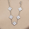 X8282 silver white shell bracelet