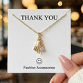European and american hot-selling, unique & stylish copper-inlaid zircon necklace for women - lightweight luxury, niche design, versatile, tarnish-resistant titanium steel clavicle chain jewelry