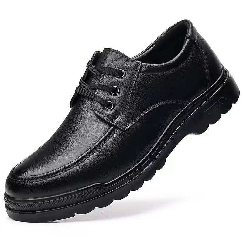 New arrival business formal leather shoes men's casual wedding groom british heightening summer breathable youth pointed toe men's shoes