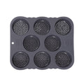 Food-grade 8-cavity silicone bread mold - easy release, kitchen baguette maker, burger baking pan
