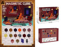 8 strong magnets - 128 in the nether * 4 free figures (color box)