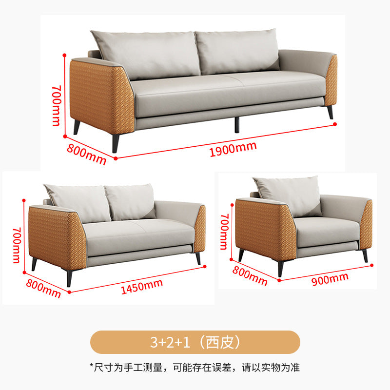 Saint-li office sofa set: reception, office, and break area sofas with coffee table