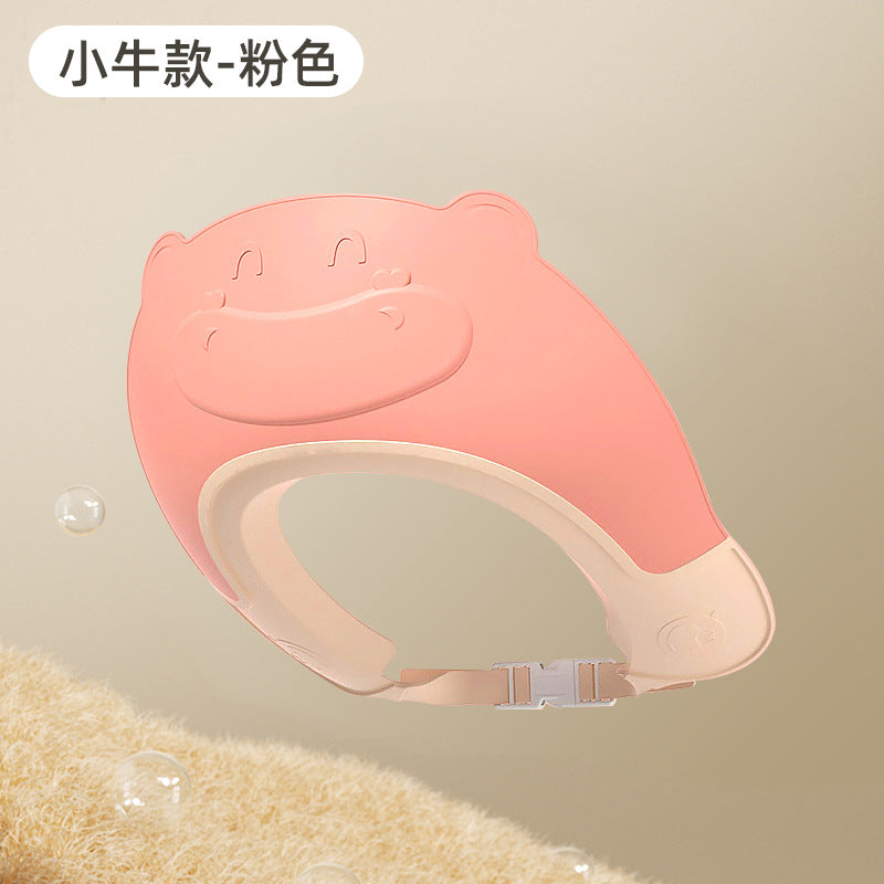 Kids' shampoo cap, baby waterproof bath visor, adjustable newborn infant hair washing cap, baby hair washing gadget
