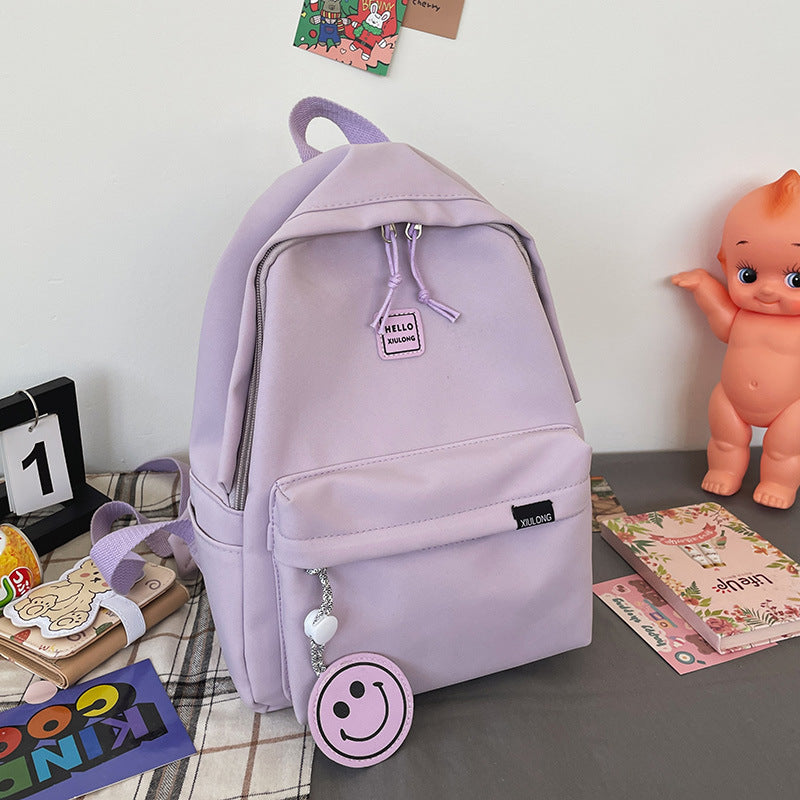Cross-border new Korean version of college style backpack versatile leisure travel backpack small fresh and cute college student schoolbag