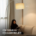 Fishing lamp floor lamp living room sofa next to classy modern minimalist accessible luxury atmosphere lamp popular new home