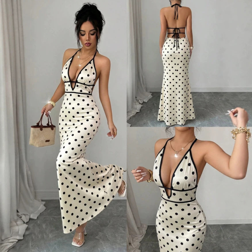 Fashion cross-border  sexy suspender dress texture silm suspender tight suspender skirt