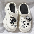 Crocs women's summeroutwear feeling of stepping on shit, thick sole non-slip 2024 new arrival beach toe sandals and slippers summer