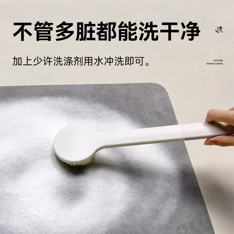 Stall small commodities Diatom mud floor mat Toilet quick-drying absorbent mat Toilet non-slip mat Bathroom door mat