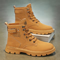 Men's spring 2026 new collection: trendy and versatile men's martin boots, work boots, non-slip, wear-resistant, thick-soled athletic sneakers