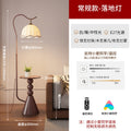 Living room floor lamp, high-end light luxury style shelf next to the sofa, american retro bedroom bedside counter lamp all in one