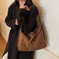 2025 new autumn/winter fashionable versatile shoulder & crossbody commuter tote bag - multifunctional retro chic backpack