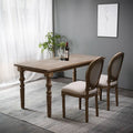 European dining table retro dining table and chair combination for home rectangular country american table solid wood french long table dining table