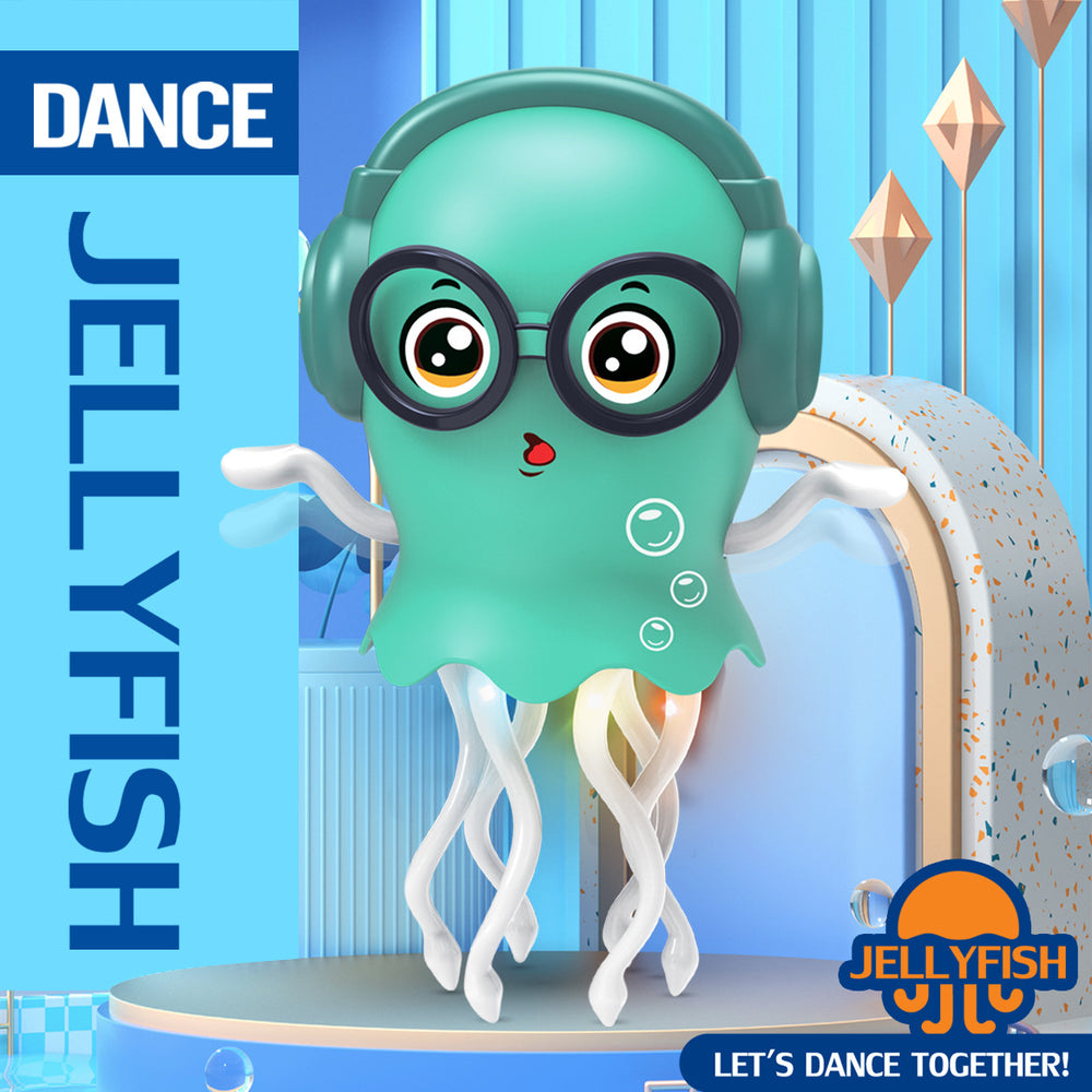 magic dancing jellyfish electric toy multi-function universal self-obstacle avoidance jellyfish educational kids toys wholesale