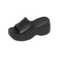New fashion wedge heel flip-flops for women, thick sole eva lightweight, "stomping on clouds" comfort, non-slip, odor-resistant summer sandals