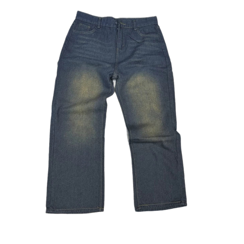 Men's jeans availablemenjeansloosestraight-legloose pantsworkwear pants wholesalecargo