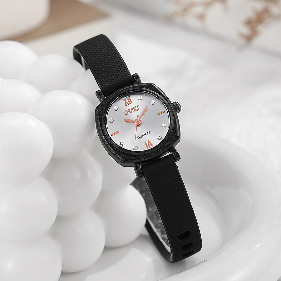 Ouki niche watch women's student exam ins style simple elegant forest women's watch quartz watch wholesale