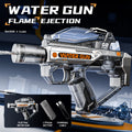 new arrival electric water gun flash linkage fully automatic burst kidssummer boys water shooting water gun