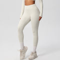 new arrival: women's cloud-soft, quick-dry, brushed fleece yoga set - perfect for fitness, outdoor leisure, and running