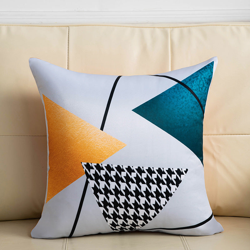 Accessible luxury cool pillow sofa cushion living room scandinavian cushion cover casual bedside cushion rectangular large backrest