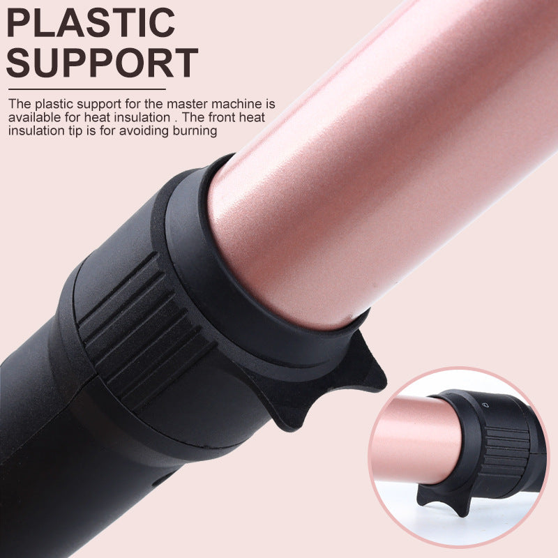 's new 6-in-1 tube changer curling iron LCD LED display curling straight dual-purpose changer curling iron curling iron