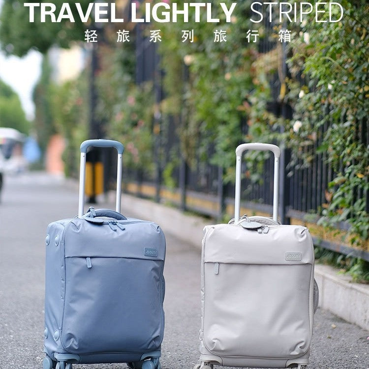 2025 Aviation Certified Ultra Light Cloth Box 20 Inch Boarding Luggage Women's Third District Expansion Business Travel Box Anti-splashing Soft Box