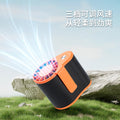 new camping style leafless waist fan student outdoor handheld portable mini waist leafless fan