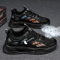 2025 spring new men's breathable mesh sneakers - trendy, versatile chunky sole athletic shoes - casual dad shoes