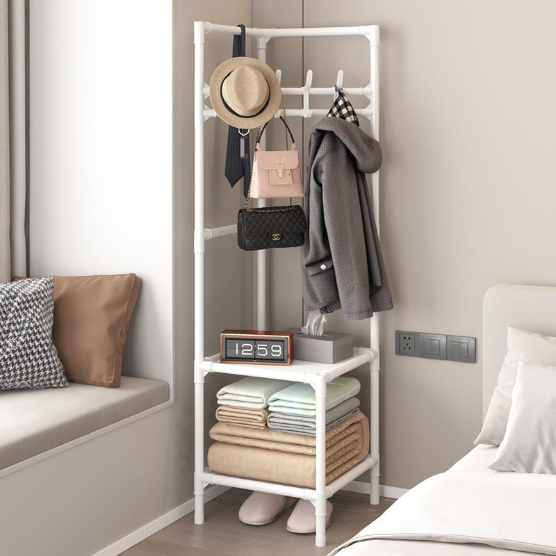 Corner simple coat rack floor bedroom bedside storage rack corner storage rack modern casual clothes rack
