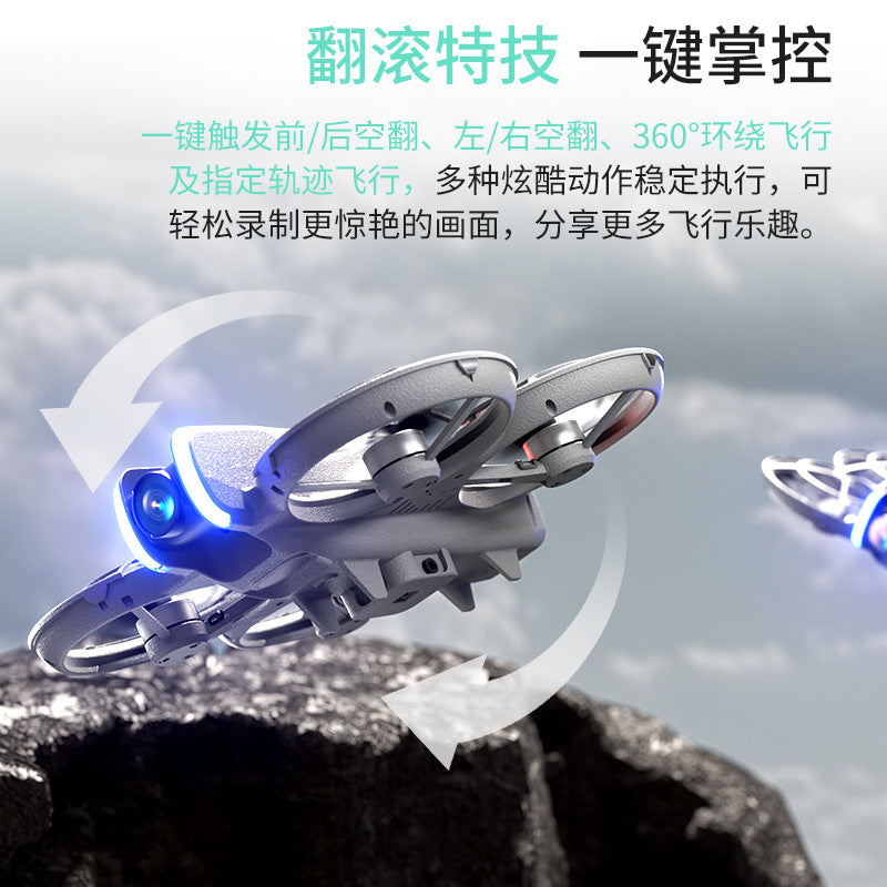 p2s brushless drone with large screen remote control, obstacle avoidance, full protection, drop-resistant, esc, long endurance, toy aircraft