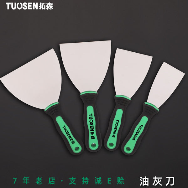 Tuosen cleaning tools, putty knife, paint scraper, advertising, spatula, cleaning and degumming scraper, multi-functional putty