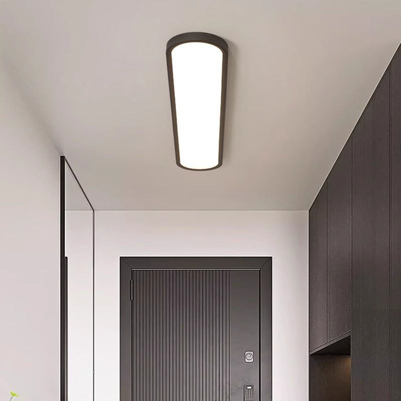 Ultra-thin minimalist seamless long aisle ceiling light simple LED balcony entrance door cloakroom lighting