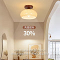 Aisle light, corridor light, balcony light, cream style, popular light luxury entrance, entrance light, scandinavian simple glass ceiling light