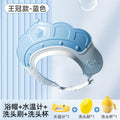 Crown style - blue + shampoo brush + rinse cup + water thermometer