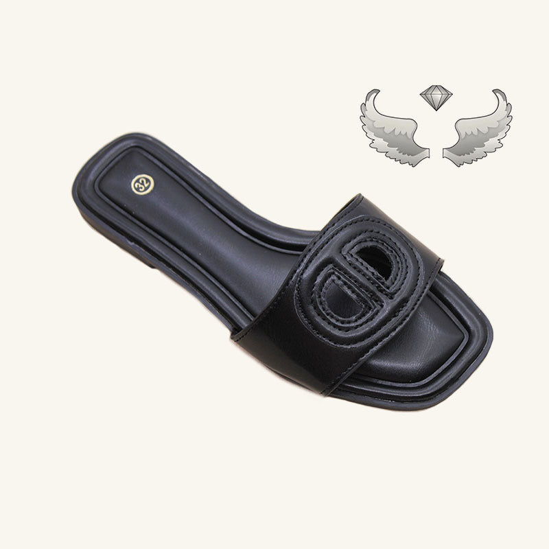 手工跨境外穿镂空平底女童鞋中大小童舒适凉拖鞋Children's shoes