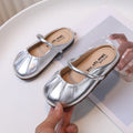 Girls' summer slippers: new slip-on, princess-style, closed-toe sandals for girls - fashionable soft-soled outdoor slides