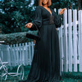 D534 european and american cross-border  foreign trade plus size beaded mesh fashion casual loose wide leg african jumpsuit