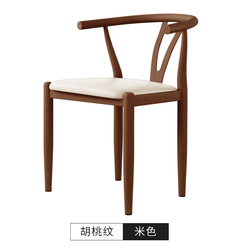 For homedining chair backrestcommercial horn restaurant tea chair taishi chair comfortable sitting tea table restaurant dining table stool