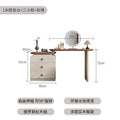 60 drawer cabinet + 100 dressing table + black column mirror combination