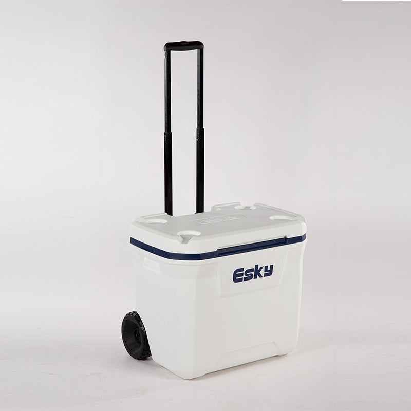 Esky50qt outdoor fishing cooler box - insulated cooler, gift, commercial refrigerator, portable cold storage box