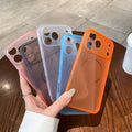 Suitable for iphone17 anti-fall mobile phone case ultra-thin transparent carbon fiber pattern cross-border apple 16promax protective case